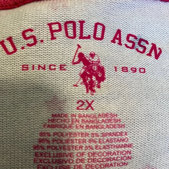 NWT US Polo Assn 2 Piece Pajama Set Size:  2X - Picture 2 of 4
